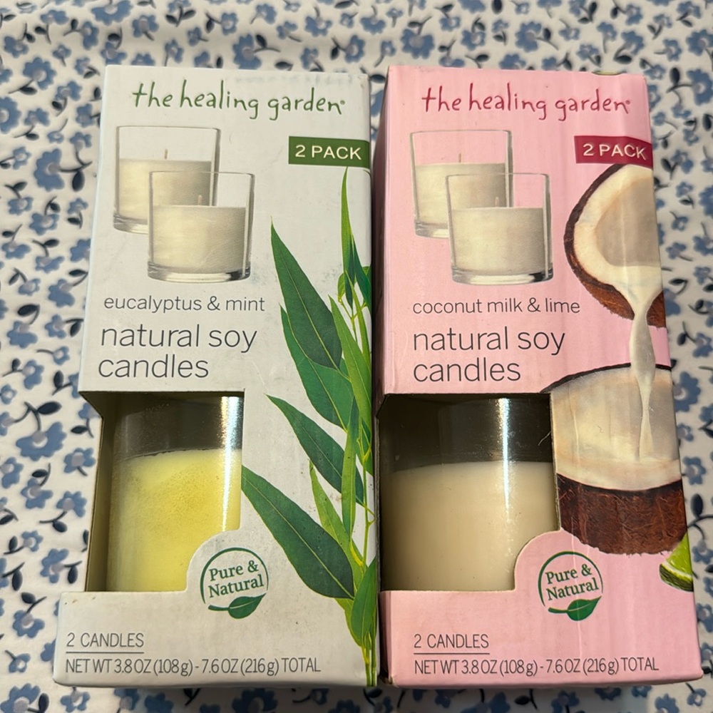 The Healing Garden Soy Candles